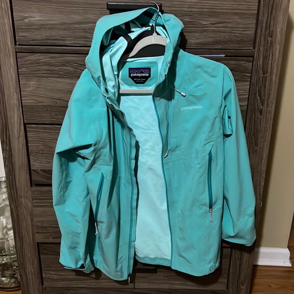 Aqua Patagonia Rain Jacket